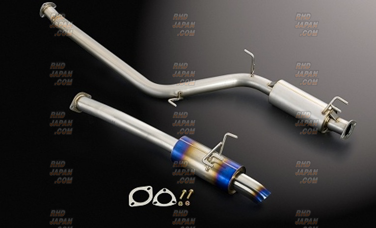J's Racing R304 SUS Exhaust Muffler Rear Tail 70RS - Civic FD2